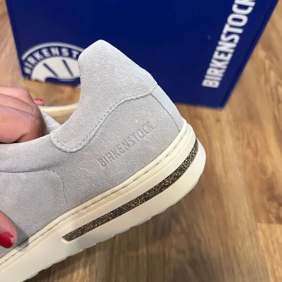 BIRKENSTOCK Ben low stone coin suede lace up shoes sneakers women’s eur 39 new - Picture 5 of 9